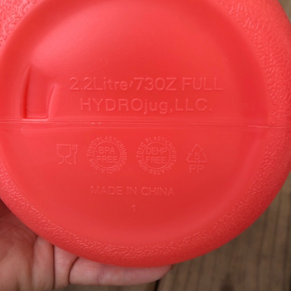 HydroJug Pro Jug Water Bottle 2.2L with Two Sleeves and Strap - Picture 6 of 11